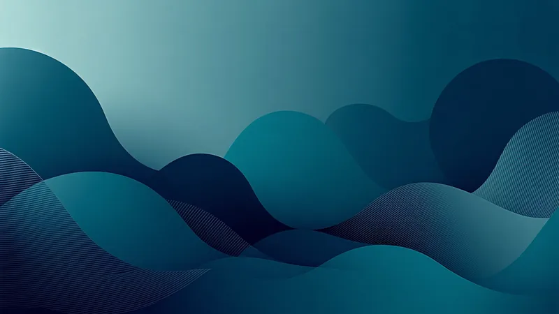 Abstract visualization representing cash flow forecasting
