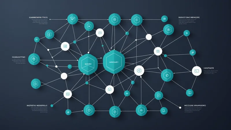 Abstract representation of system integration and connectivity