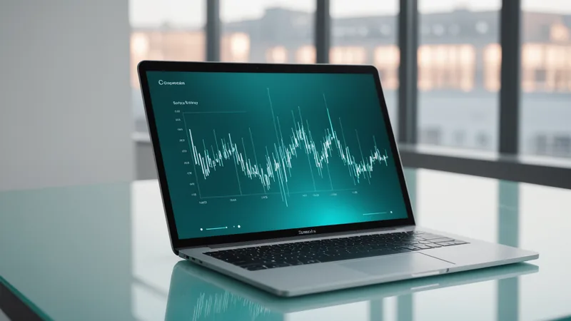 Abstract representation of financial data visibility and real-time monitoring